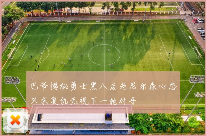 巴爷揭秘勇士黑八后老尼尔森心态只求复仇无视下一轮对手